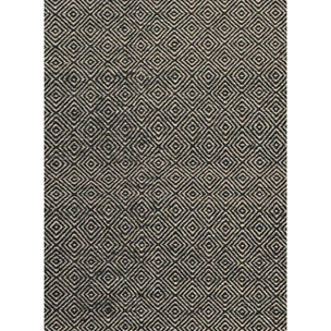 Tapis kilim fait main en laine motif géométrique MIPA