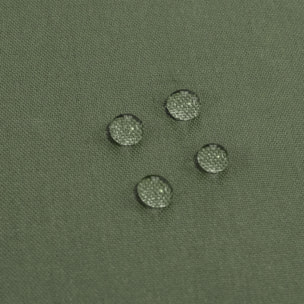 Nappe carrée et enduite antitache - Vert Olive