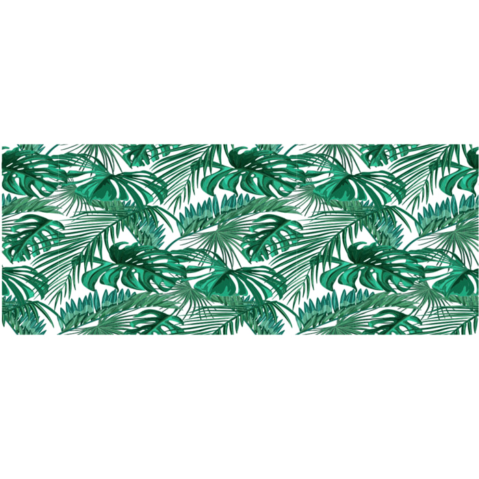 Adhésif Film Fenêtre Anti Regard Occultant - FEUILLES DE PALMIER - Stickers Autocollant Brise-Vue pour Vitres & Porte de Douche - 40x100cm