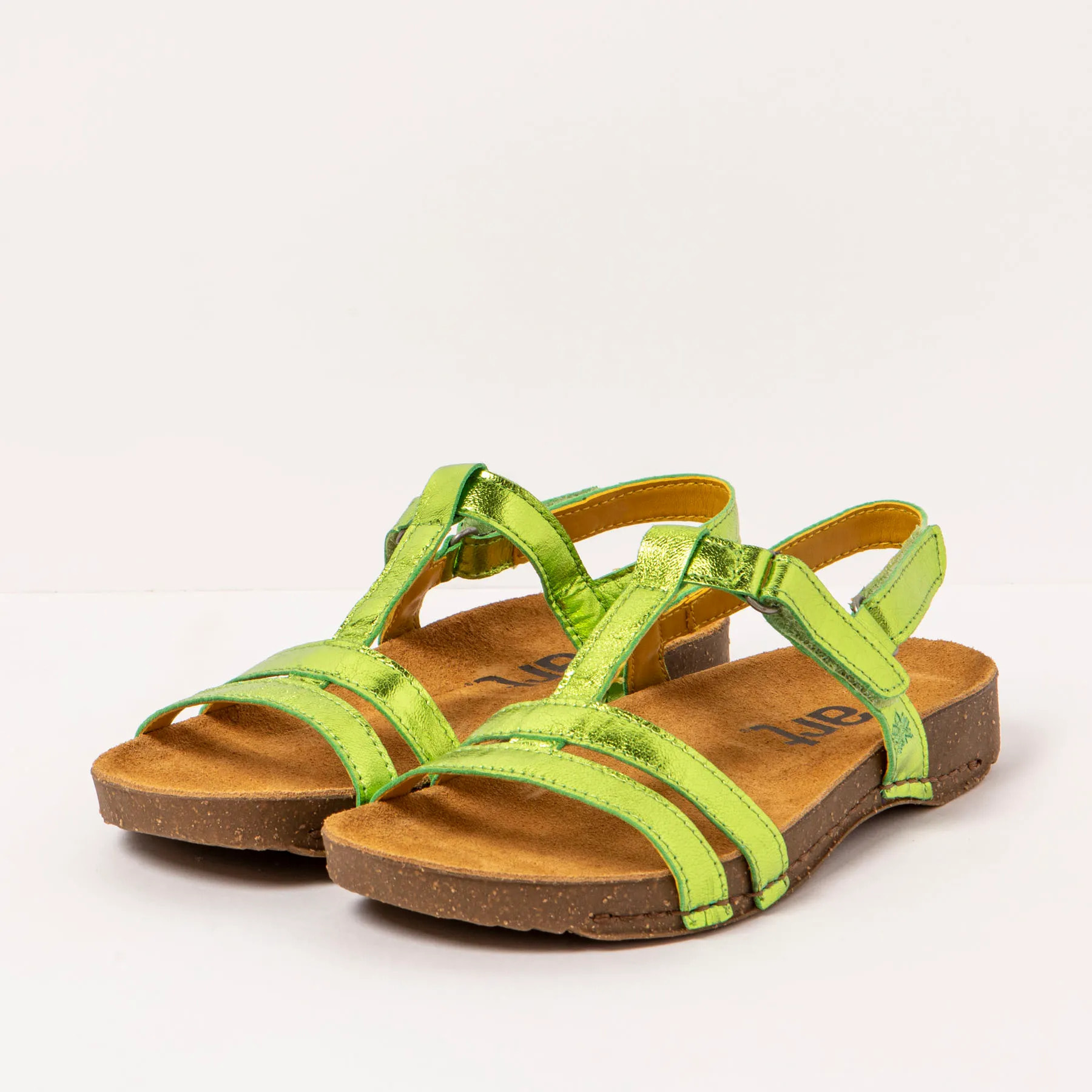 Sandalias 0946S METALIZADO PISTACHIO/ I BREATHE color Pistachio