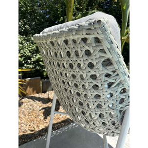 ELBA - Fauteuil de jardin - Blanc