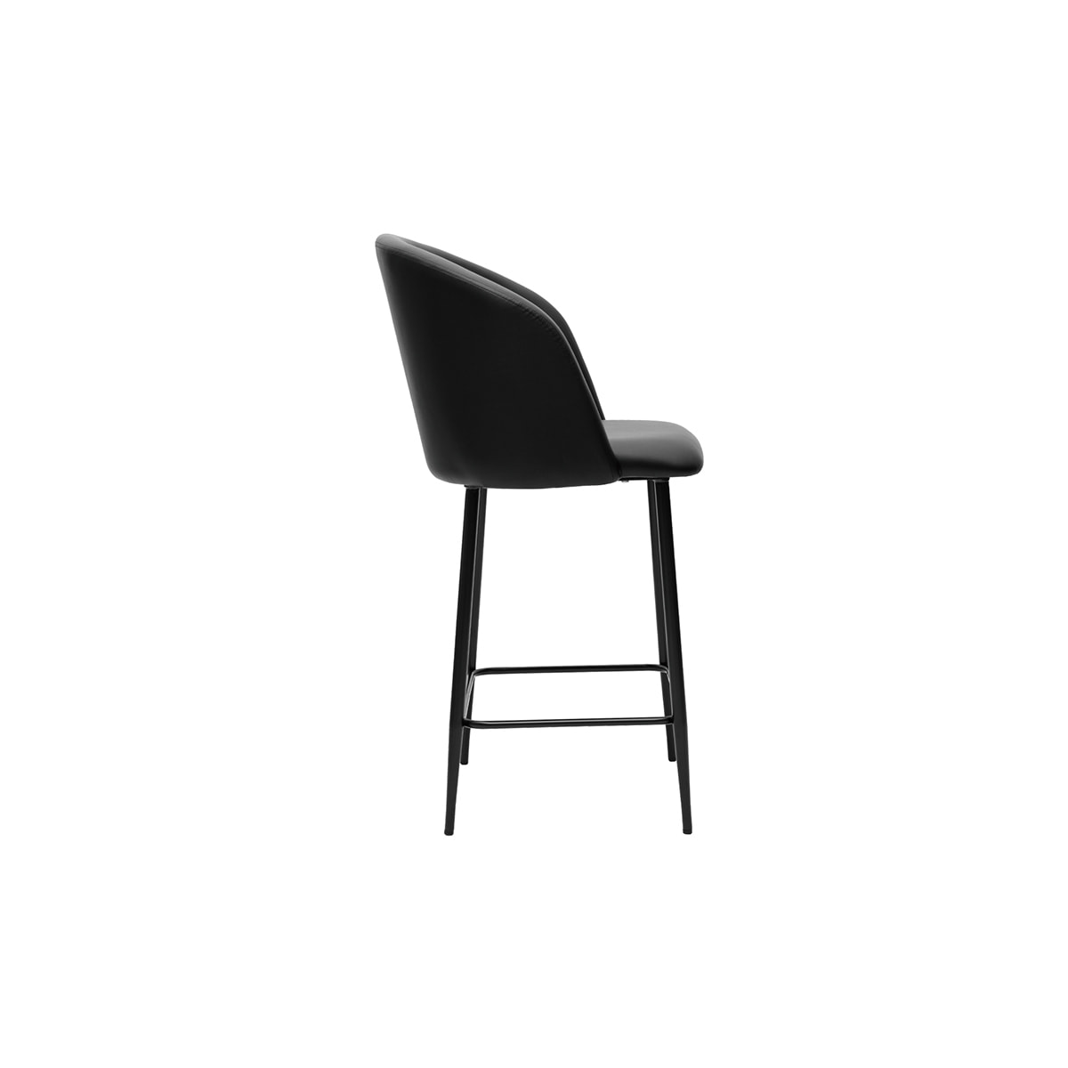 Tabouret de bar design noirs H68 cm VANITY