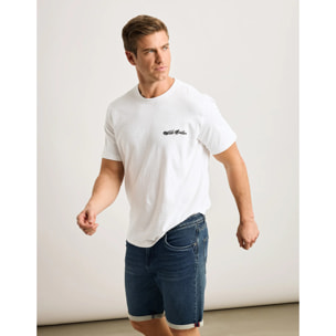 Camiseta Manga Corta Blanco - Morsalito