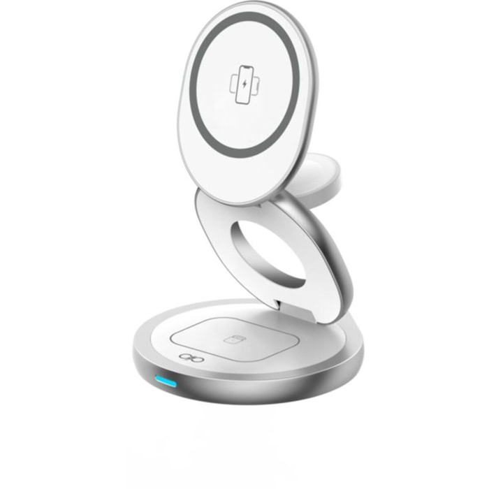 Station de charge FORCE POWER MagSafe pliable 3en 1 15W