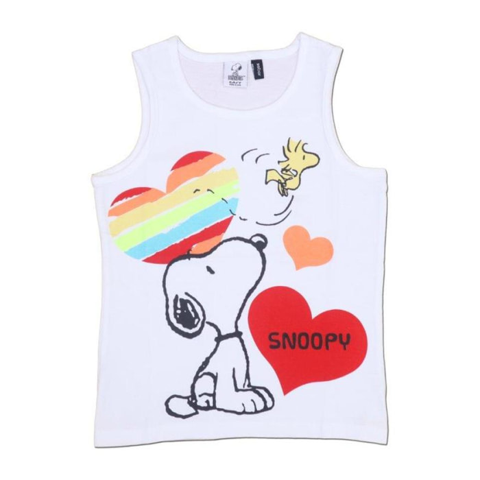 Completo Mare Snoopy Bianco Lei Snoopy Bianco