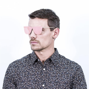 Gafas de sol PALO ALTO ARLES - Rosa pastel espacial / Rosa pastel espacial y patillas de metal dorado