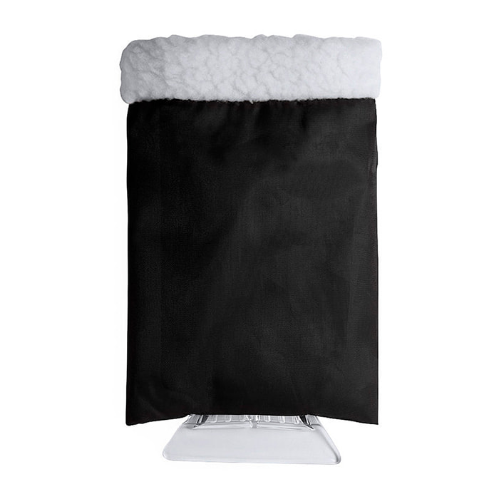 Rascador de hielo Dasha con manopla de protección en resistente poliéster 210T.