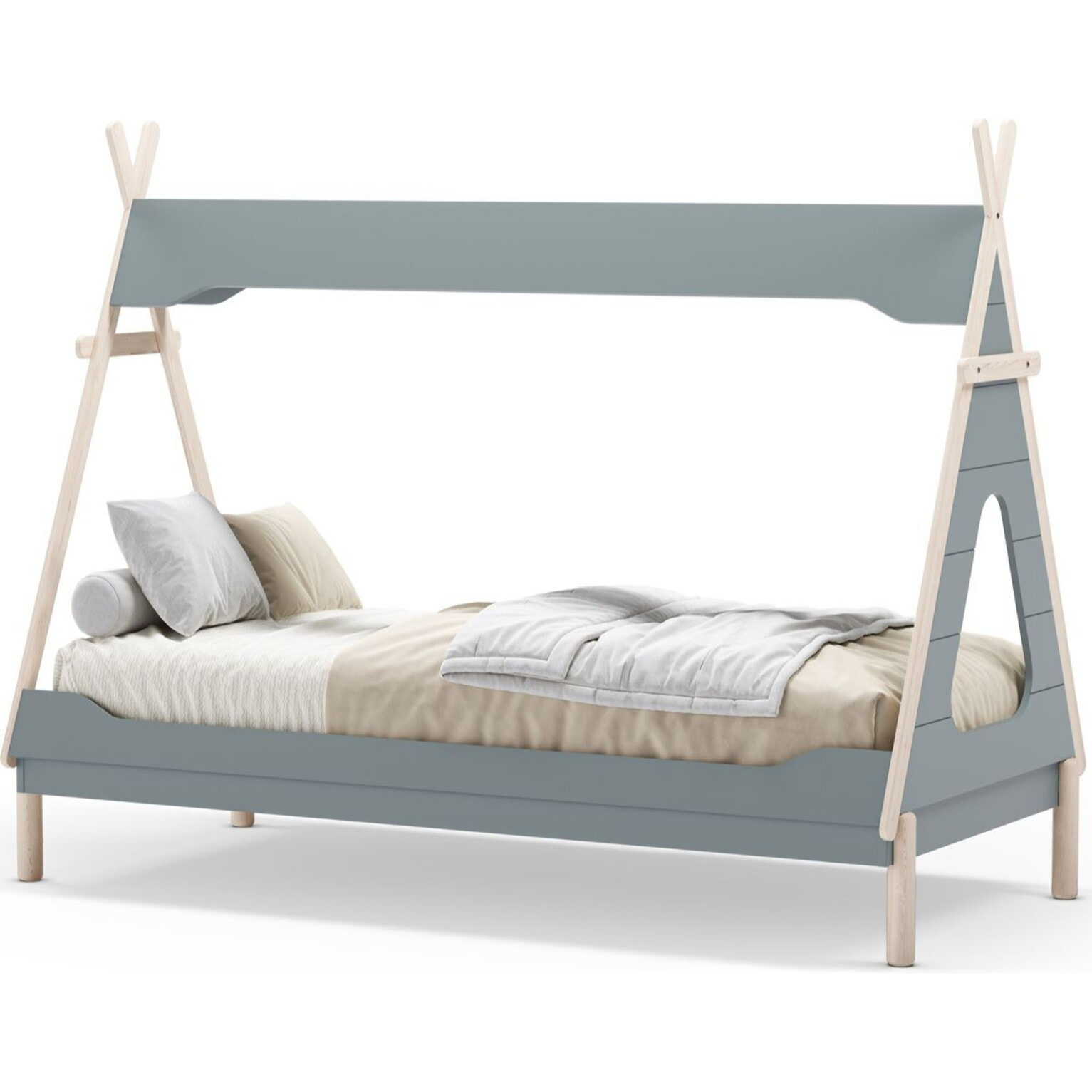 Lit tipi enfant en bois - TOTEM