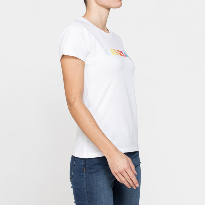 T-SHIRT CON STAMPA CARRERA