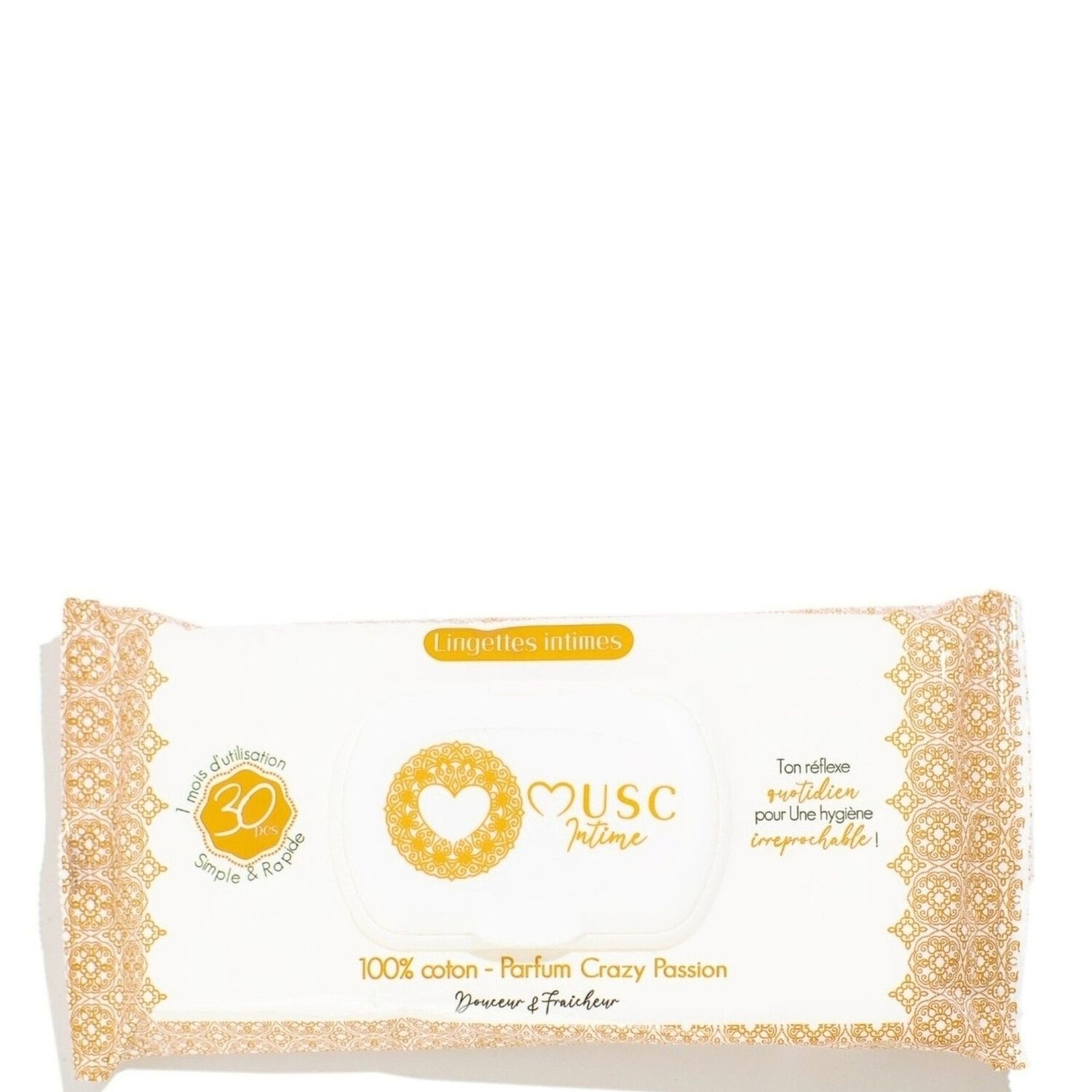 Crazy Passion - Lingettes Intimes 30 unités