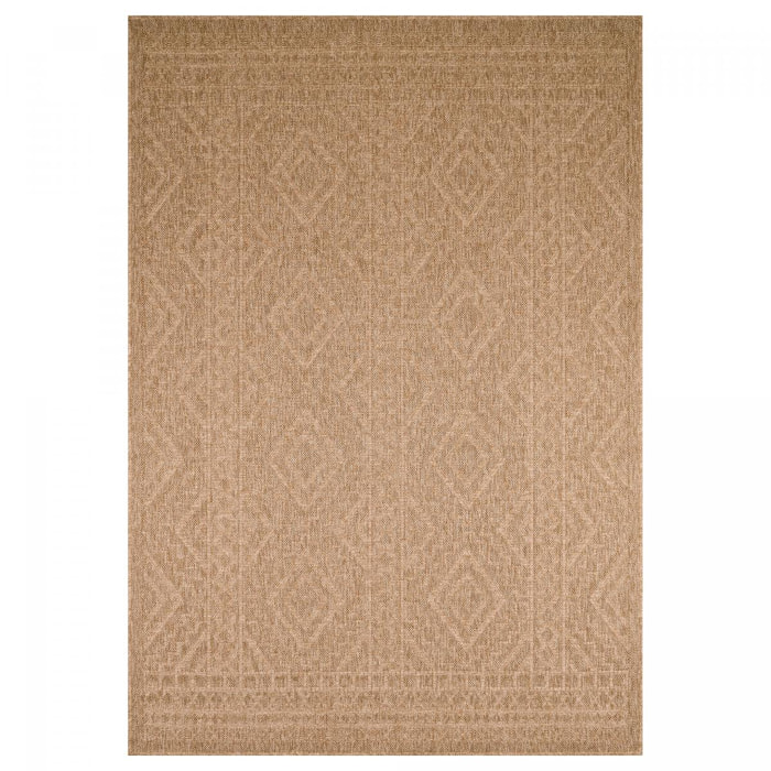 Tapis extérieur tissé kilim rectangle HERI