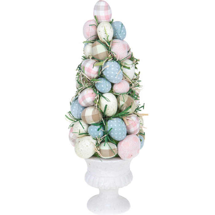 Cono con uova - Colore Multicolore - 10xH46x18cm - Bianchi Dino