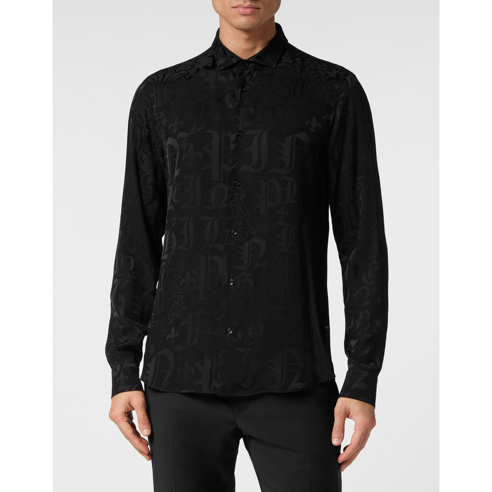 PHILIPP PLEIN Camisa Slim Fit MONOGRAM