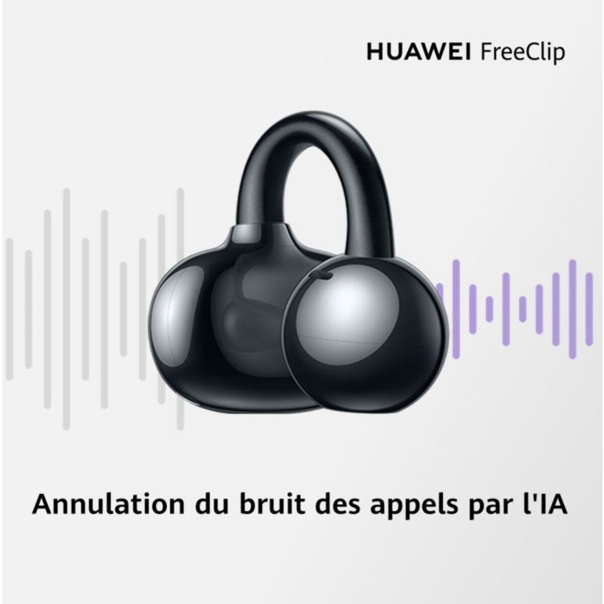Ecouteurs HUAWEI FreeClip Noir