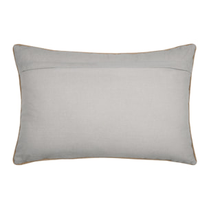 Coussin décoratif pampa en coton - Naturel
