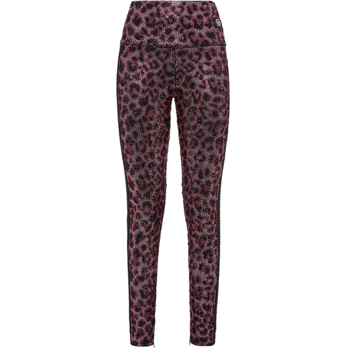PHILIPP PLEIN Jogging Leggings Pink paradise