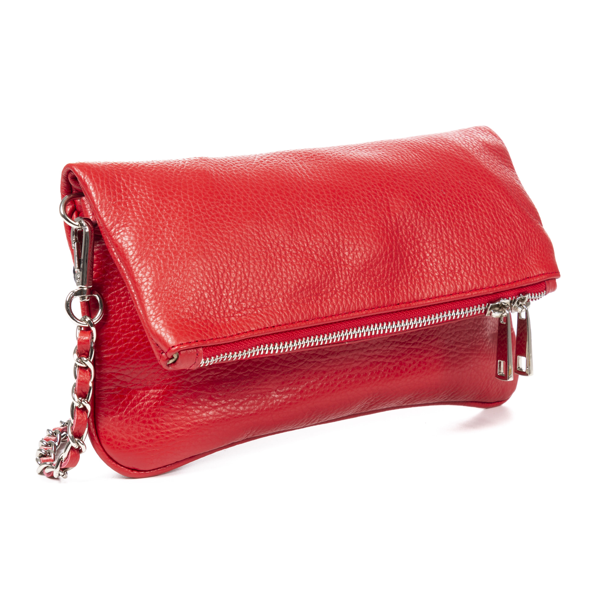 Orchidea Borsa a tracolla Donna. Pelle autentica Dollaro.