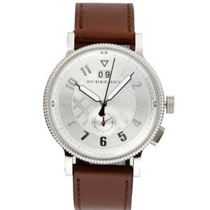 Reloj Burberry BU7681 Hombre Analogico Cuarzo con Correa de Cuero
