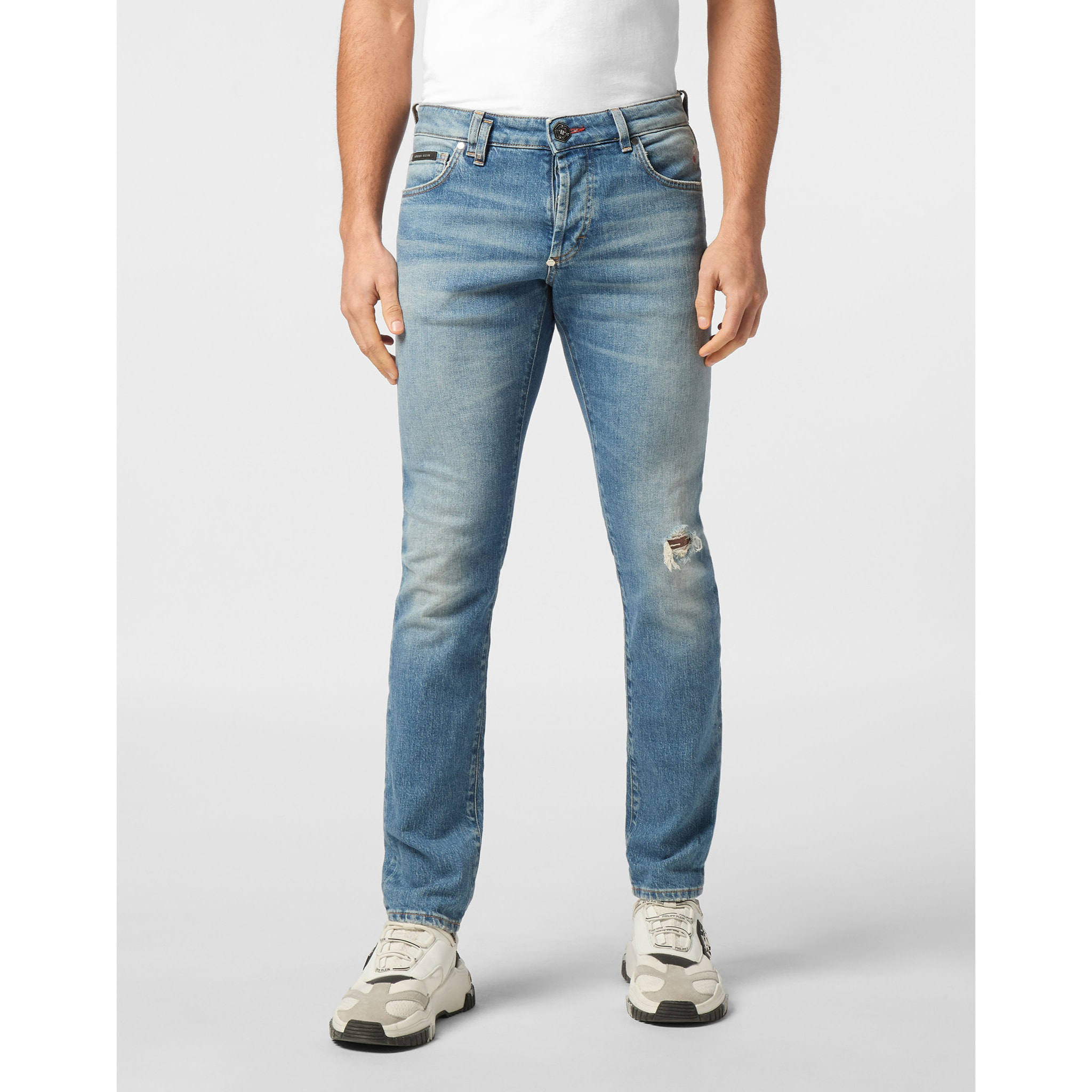 PHILIPP PLEIN Vaqueros de corte recto