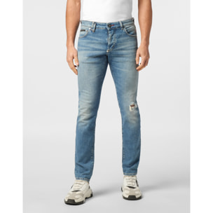 PHILIPP PLEIN Vaqueros de corte recto