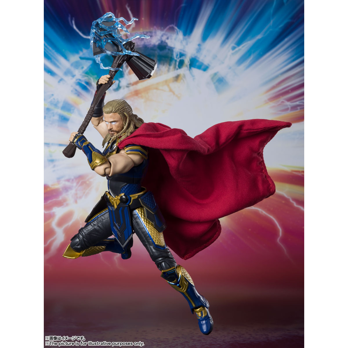 Thor Love & Thunder Thor Shf Action Figura Bandai