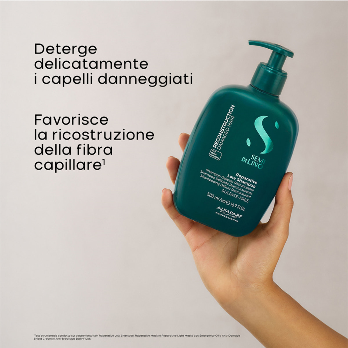 ALFAPARF MILANO Semi Di Lino Reparative Low Shampoo 500ml