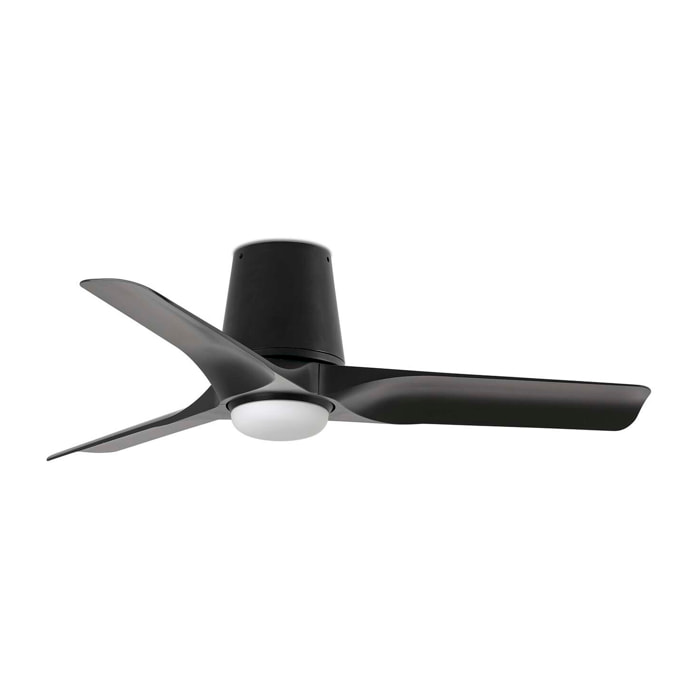 HEY TUB LED S Ventilateur de plafond noir TUYA