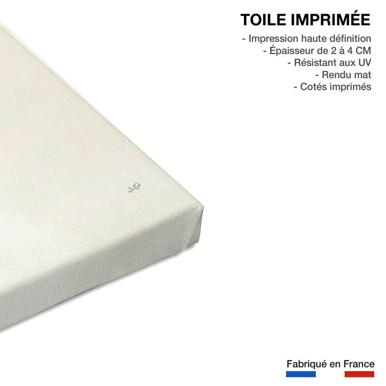 Tableau fleurs récolte d'or Roya Toile imprimée