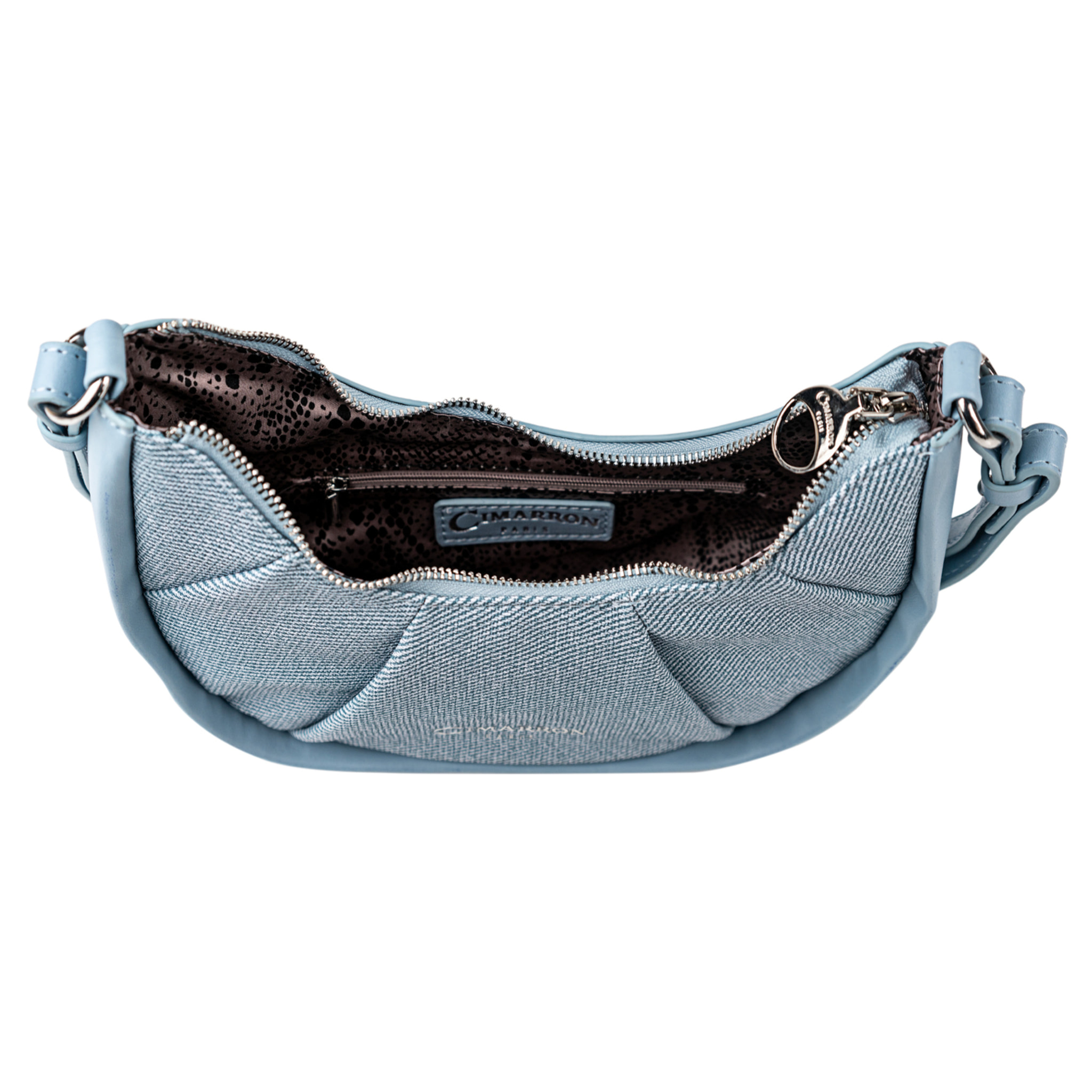Bolso Bandolera Mujer Veg/Pu Cimarron Abigail Azul Vaquero