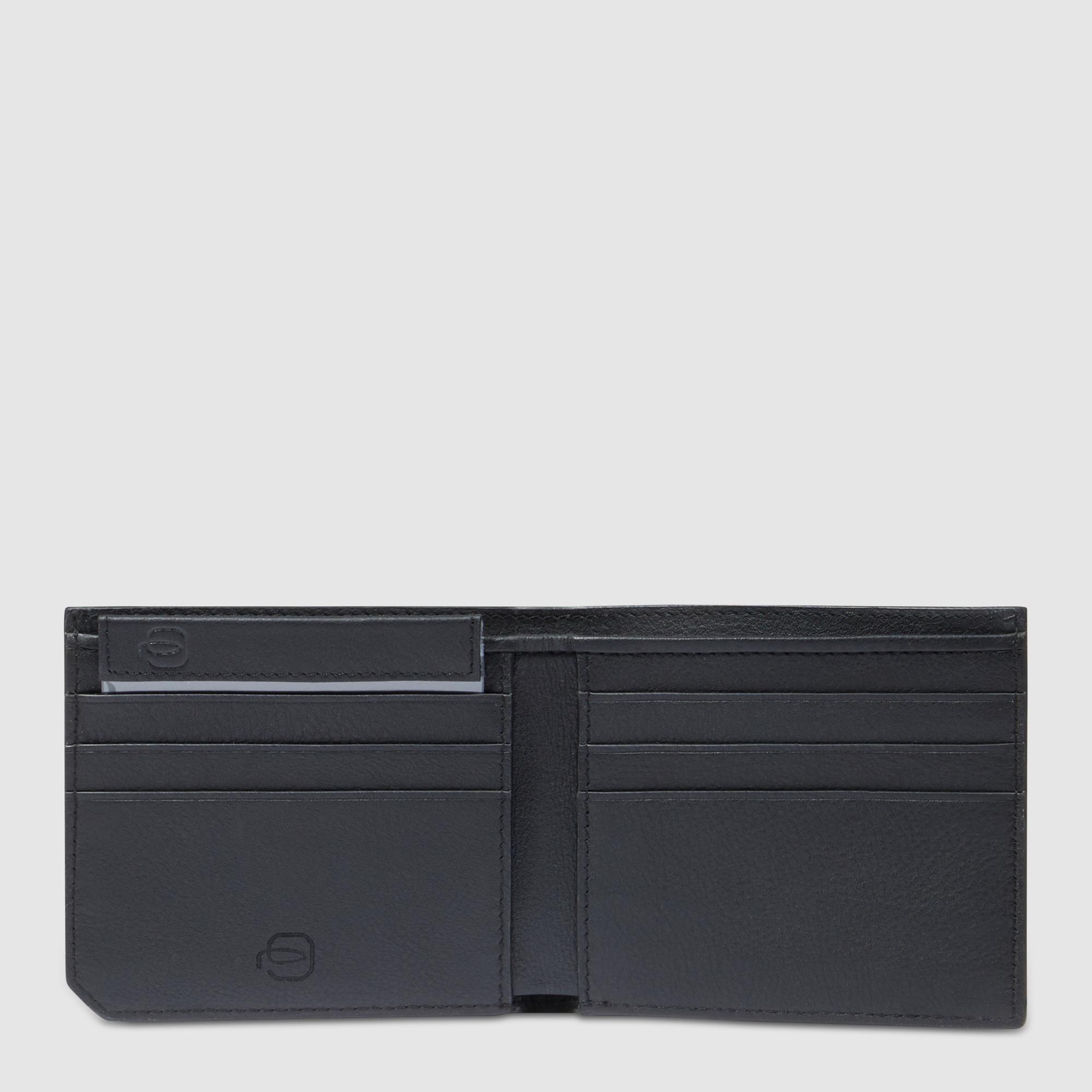 Piquadro Portafogli uomo con porta documenti rimovibile