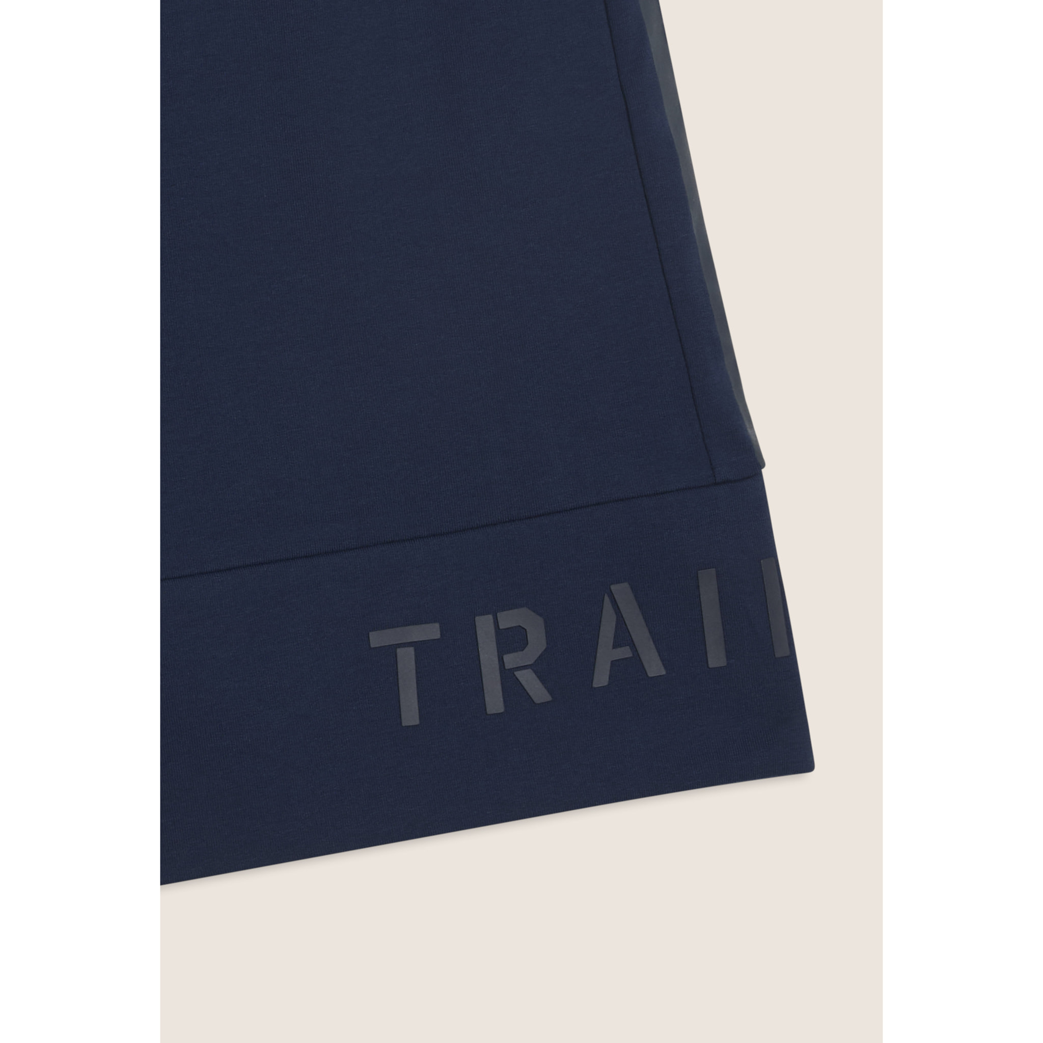 Shorts sportivi con stampa gommata e tasche multiple