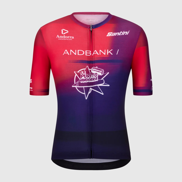 La Purito Andorra Men's Short Sleeve Jersey - Print