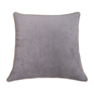 Cuscino decorativo interno in tessuto 60X60 grigio chiaro