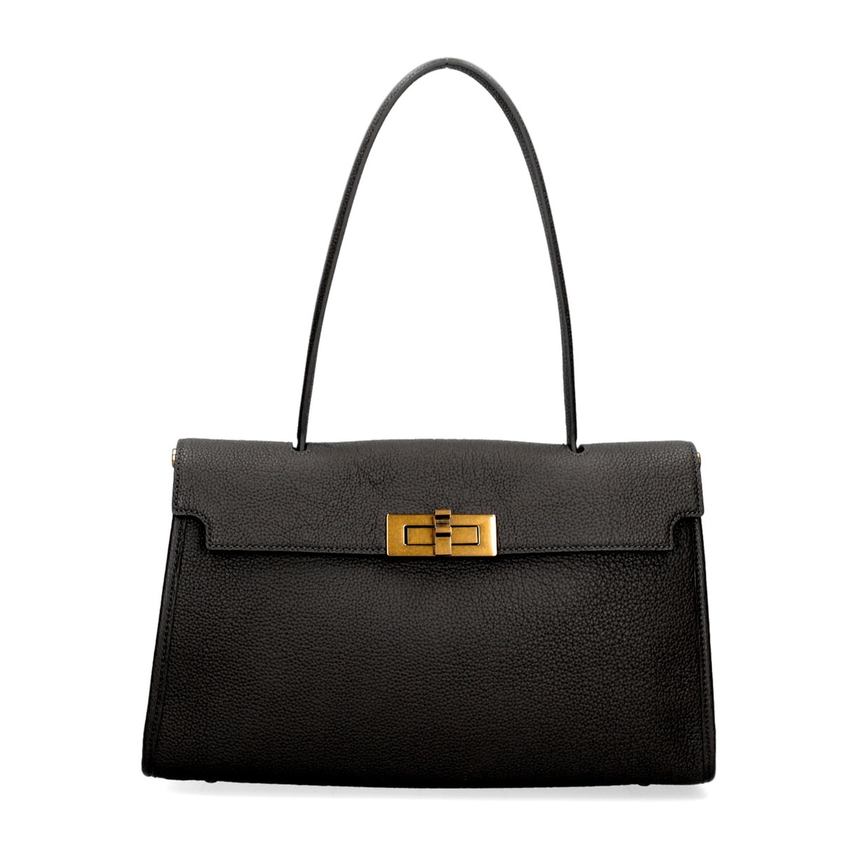 Borsa a mano da donna Made in Italy - Modello Fiorenza Lux - 100% pelle - 33.0 x 20.0 x 9.0 cm