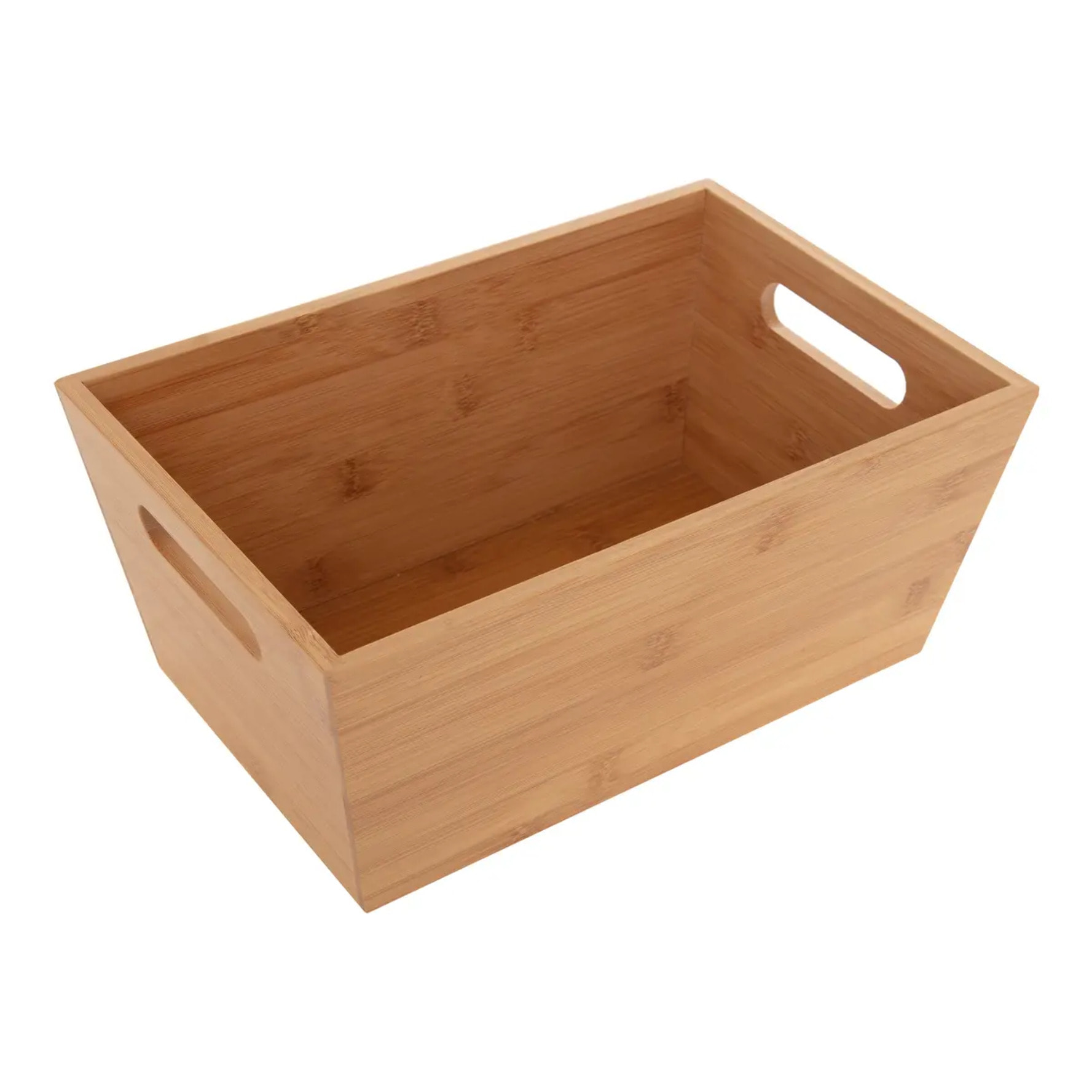 Panier de rangement en bambou "Naturéo"
