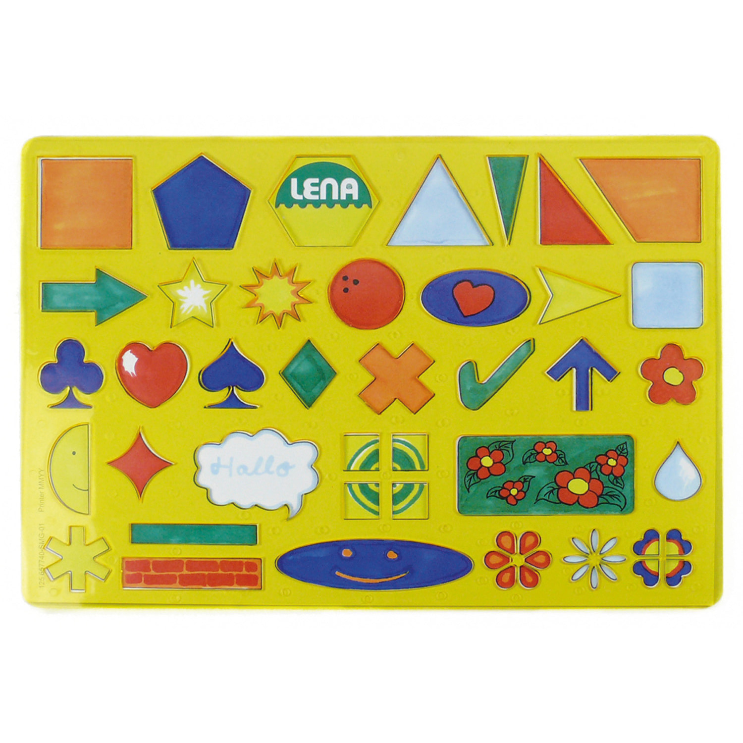 Stencil - Alfabeto, Numeri e Simboli