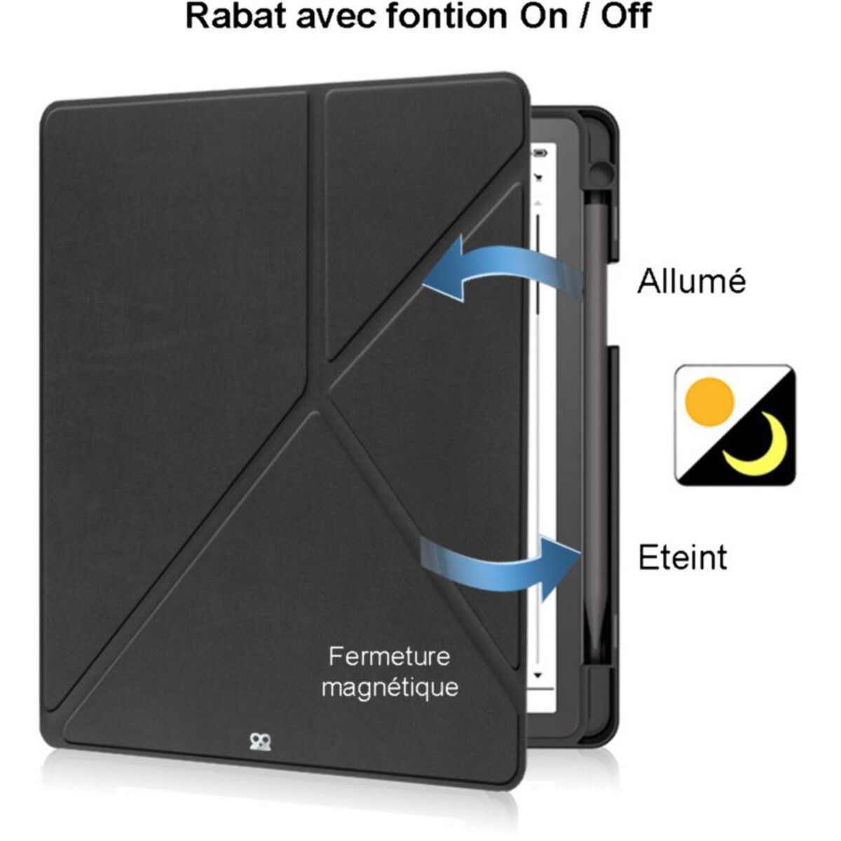 Etui IBROZ Origami Kindle Scribe - 2024 noir