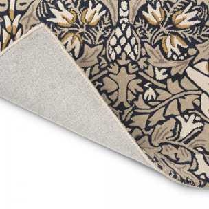 Tapis salon et chambre fait à la main en laine motif floral ULCI