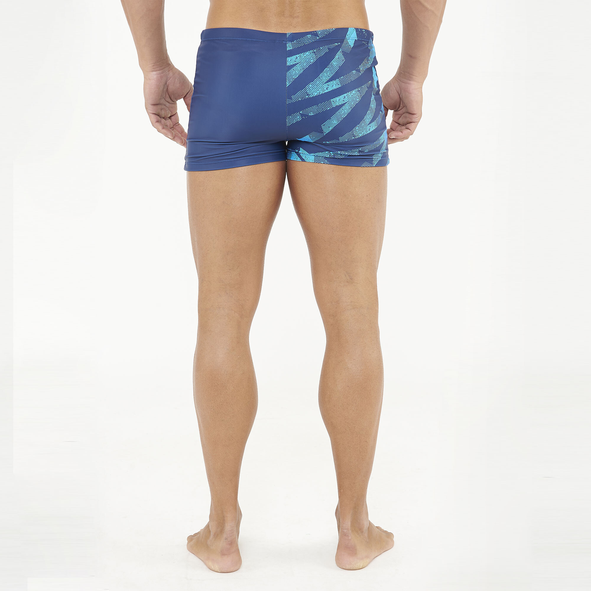Costume boxer da nuoto HALLEK blu azzurro
