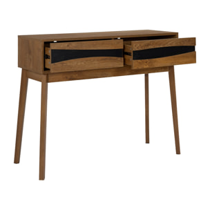 Console - HOME DECO FACTORY - Forest - Marron et Noir