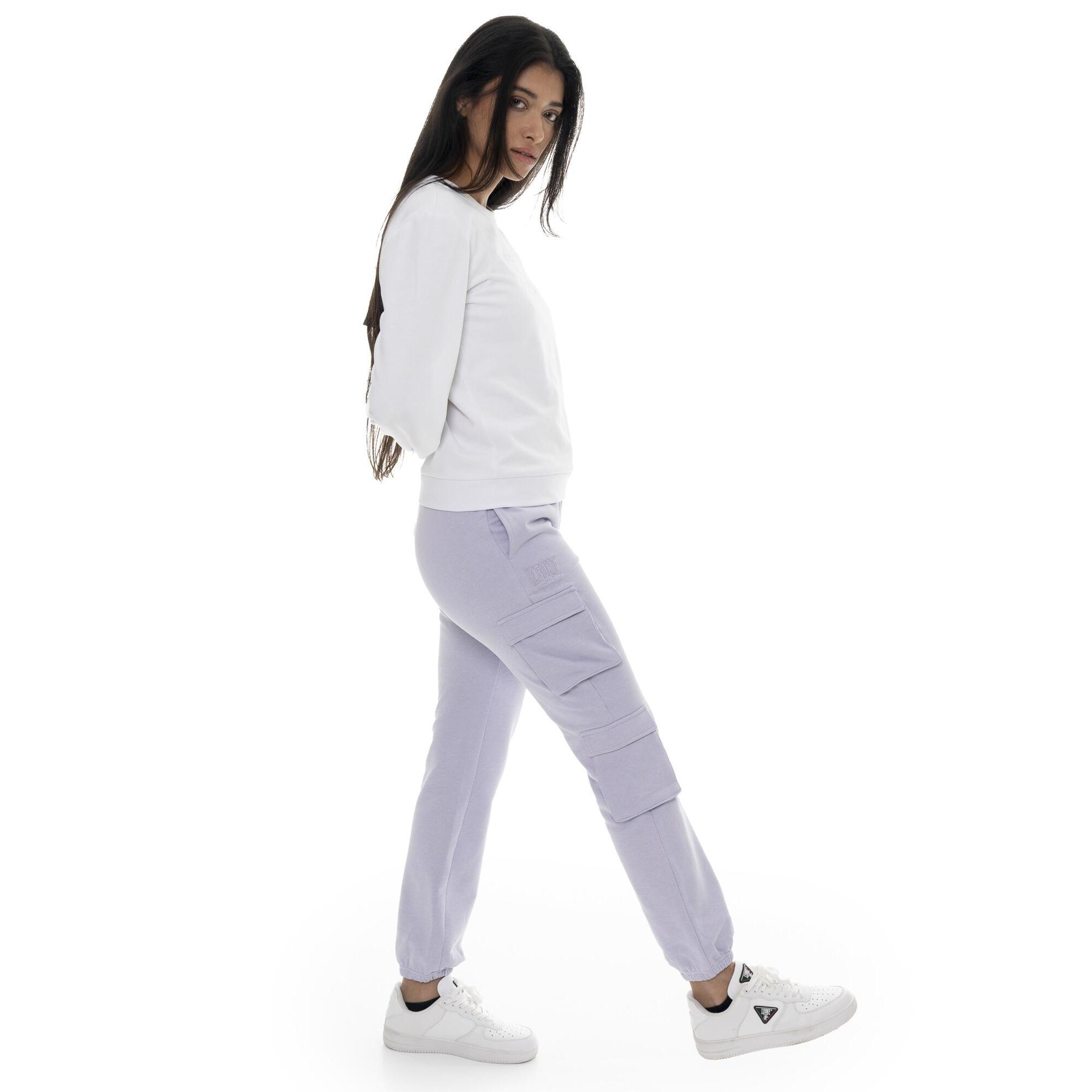 Pantalone con tasconi non garzato da donna Leone Outdoor
