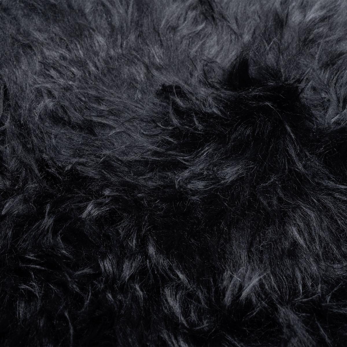 Authentique peau de mouton chaude et épaisse