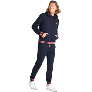 Tuta da uomo con cappuccio e zip Welcome Back