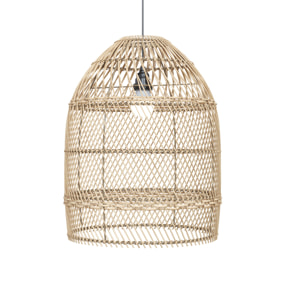 Abat-jour naturel pour suspension en rotin D36 cm - Huda