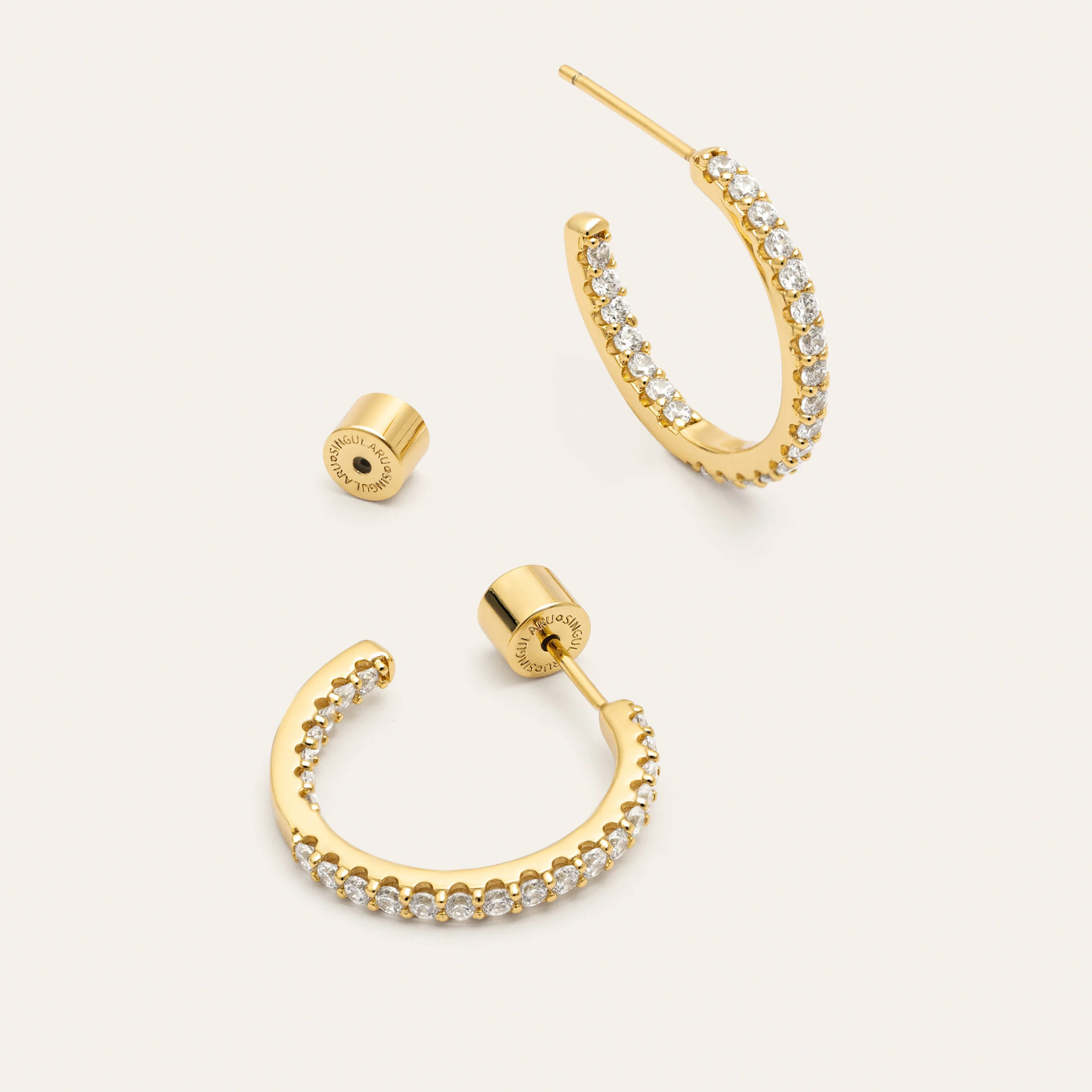 Pendientes Aro Scarlett S Baño Oro