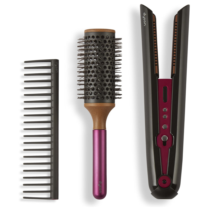 SET PLANCHA DE PELO DYSON CORRALLE