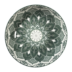 Service Vaisselle 12pcs Mandala Vert