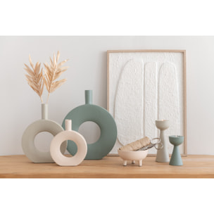 J-Line Tableau Cellules Papier Blanc Assortiment De 2