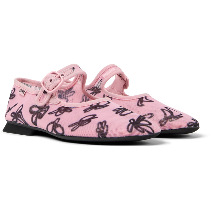 Bailarinas - CAMPER Casi Myra - Rosa - Textil técnico