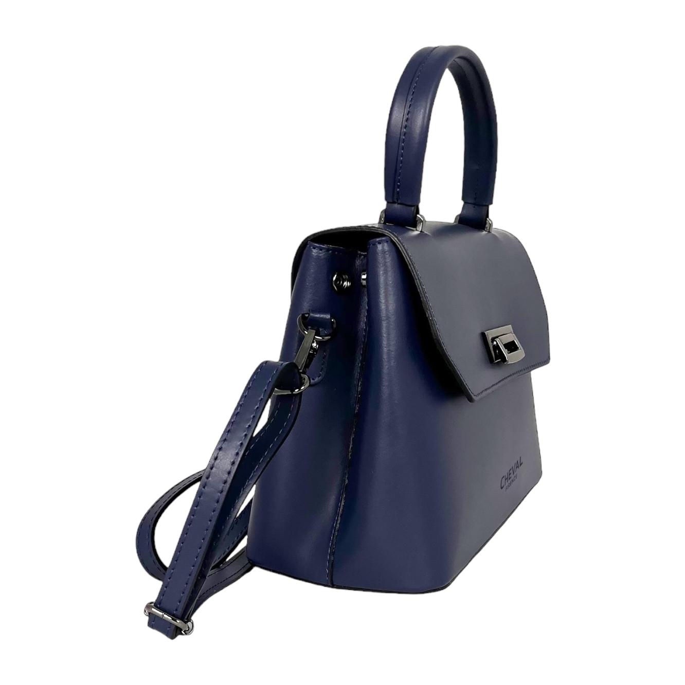 Bolso de mano Cheval Firenze Vittoria Azul Oscuro